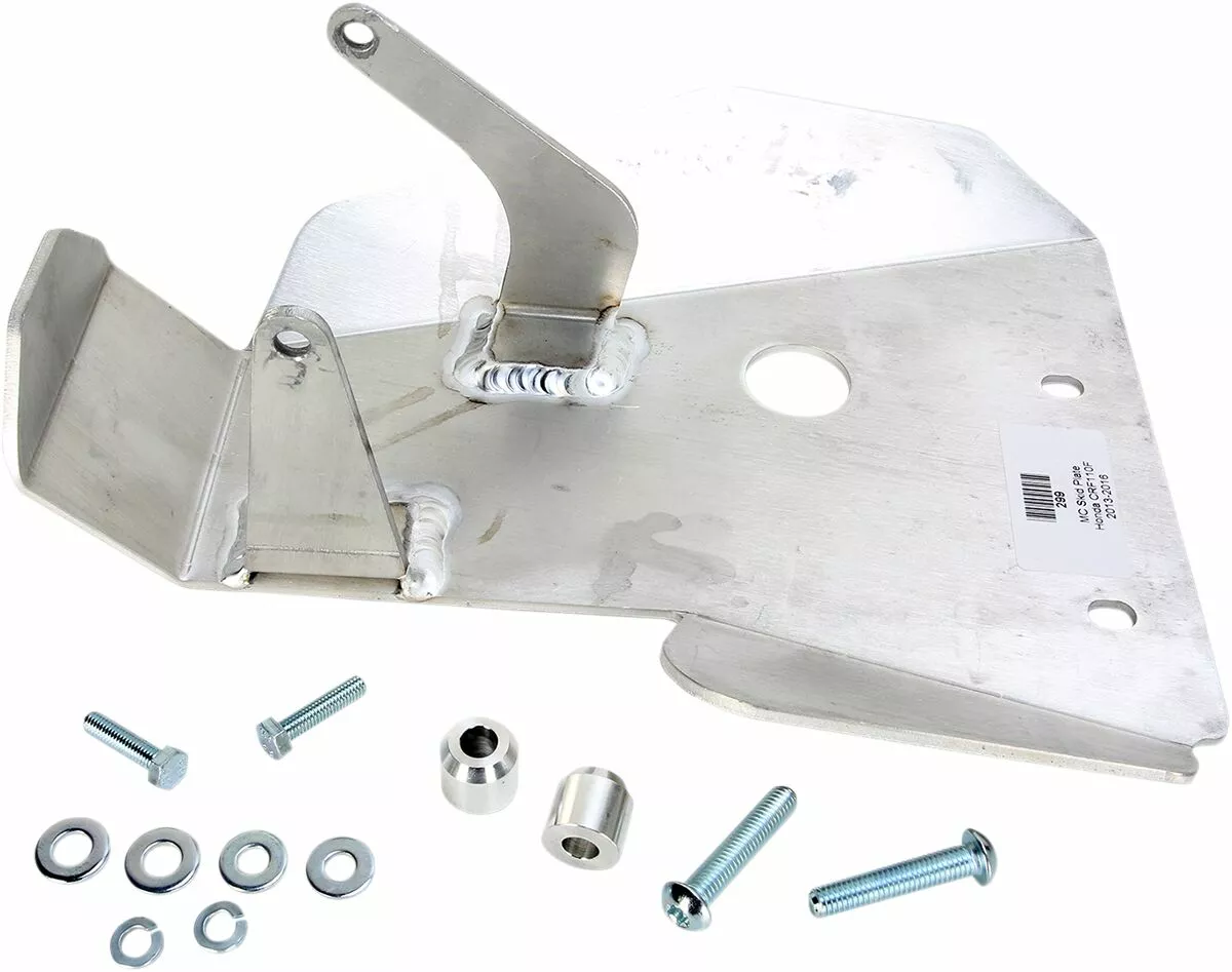 Plaque de protection aluminium Honda CRF110 Moose Offroad Hard-Parts