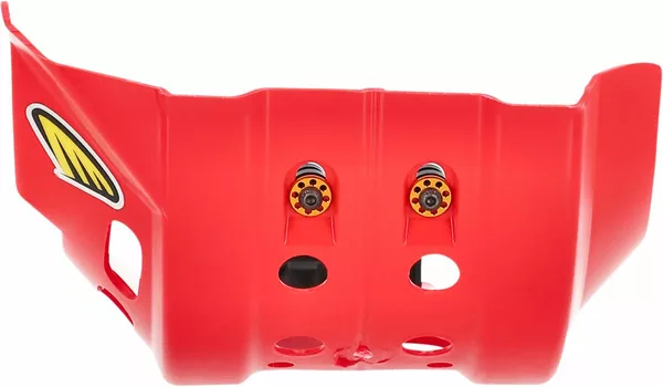 Plaque de protection CYCRA CRF450R rouge - vue 3