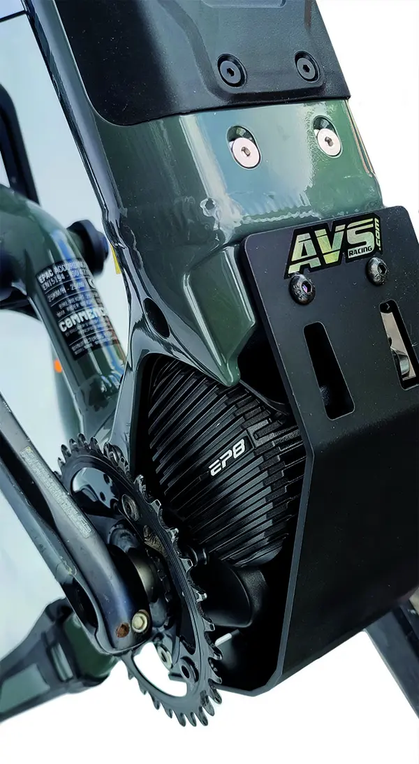 Sabot moteur AVS Racing Commencal Meta Power 2022 - vue 3