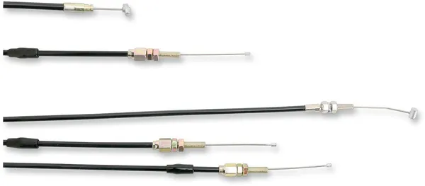Câble d'accélérateur en vinyle noir PARTS UNLIMITED
