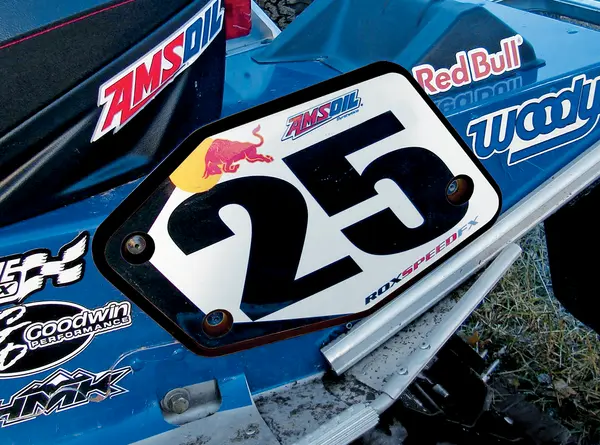 Plaque d'immatriculation Isoc Snocross ROX SPEED FX - vue 2
