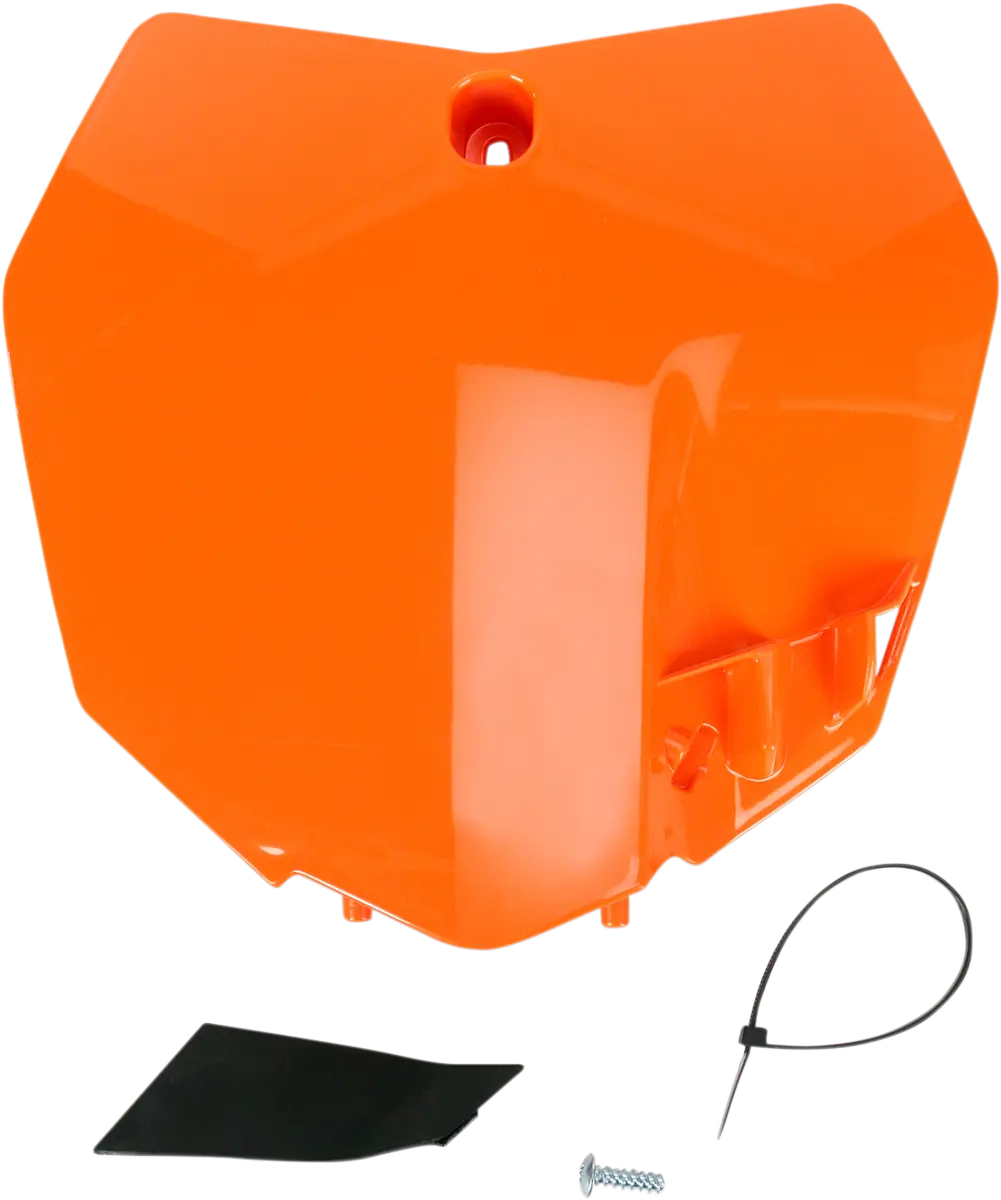 UFO Kit plastique plaque avant SX/SXF 13-15 orange - vue 2