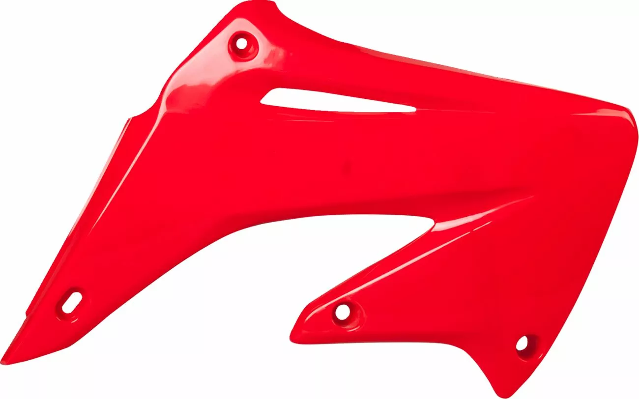 Protections latérales POLISPORT CR125/250 02-07 rouge