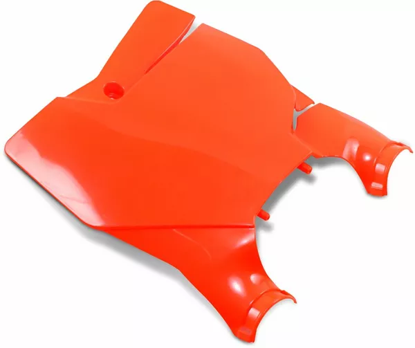 UFO Kit plastique STDM Plaque SX/SXF 16-22 Fluo or - vue 2