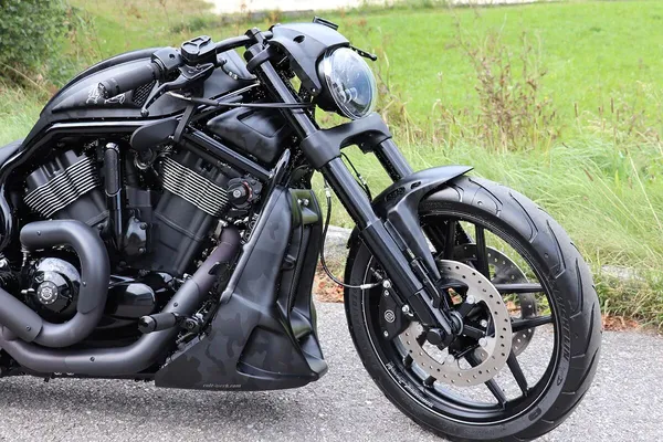 Couvre-boîtier d'admission racing Airbox CULT WERK V-Rod - vue 4