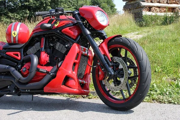 Couvre-boîtier d'admission racing Airbox CULT WERK V-Rod - vue 5