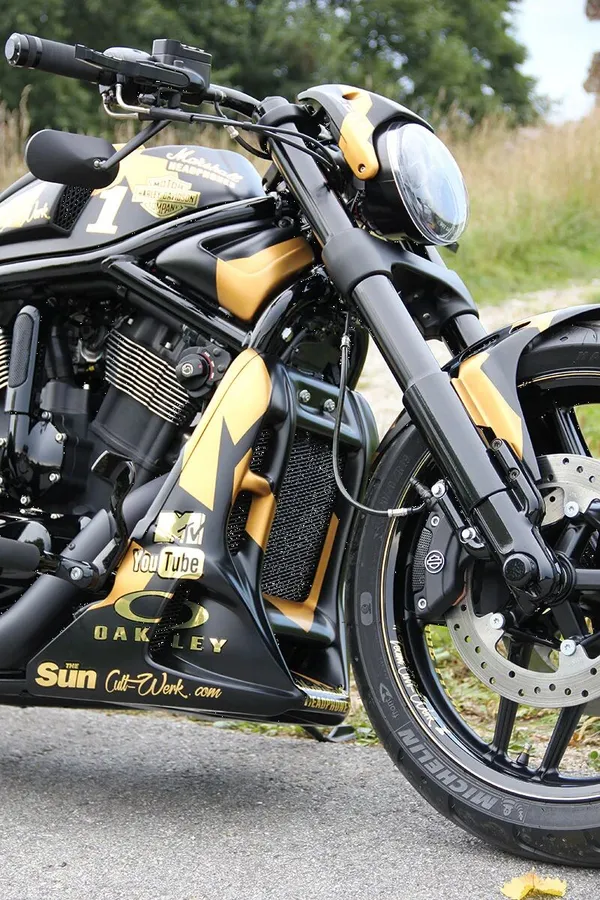 Couvre-boîtier d'admission racing Airbox CULT WERK V-Rod - vue 6