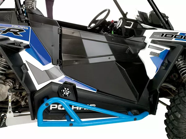 Portes avant RZR noir Moose - vue 2