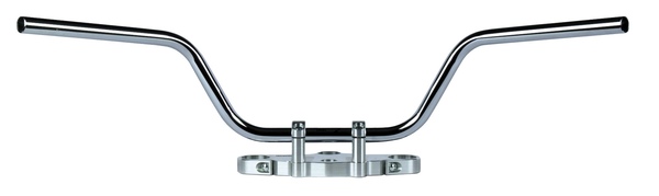 Guidon en Acier Chromé 22 mm TRW Touring - vue 2
