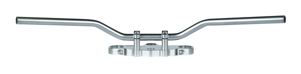 Guidon en acier Silver 22 mm TRW Superbike - vue 2