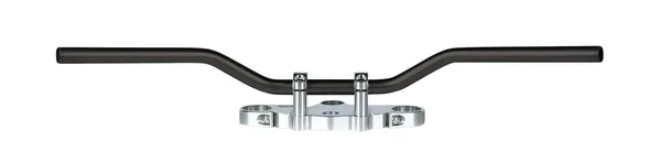 Guidon en acier TRW Superbike 22 mm argenté - vue 2