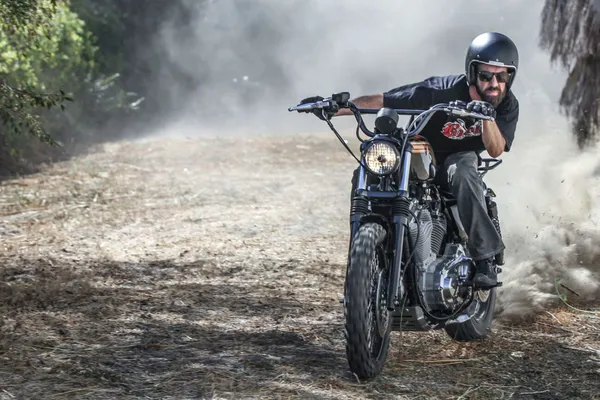 Guidon Scrambler Burly Brand 1" - vue 3