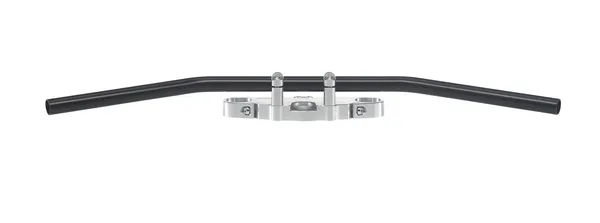 Guidon en acier noir avec passage de câble 1 po Dragbar Long TRW - vue 2