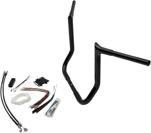 Kit guidon FAT BAGGERS INC 1-1/4" EZ Install Pointed Top - vue 3