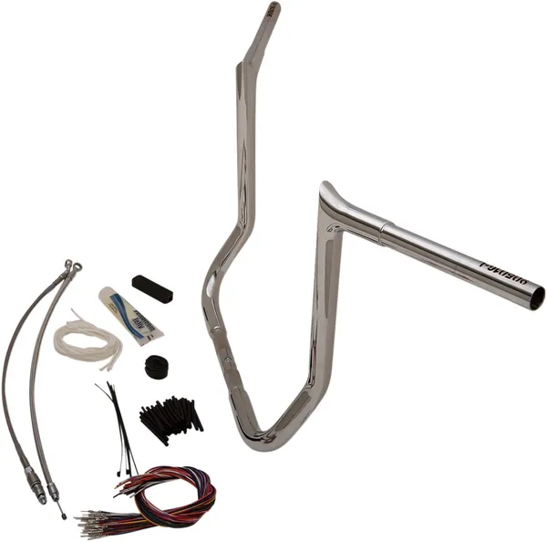 Kit guidon 1-1/4" EZ Install Pointed Top Fat Baggers Inc. - vue 3