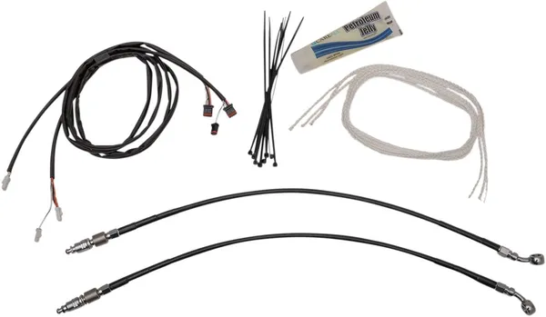 Kit guidon 1-1/4" EZ Install Pointed Top FAT BAGGERS INC. - vue 2