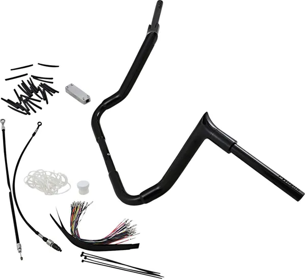 Kit Guidon FAT BAGGERS INC. EZ Install 1-1/2" Sommet Pointu - vue 2