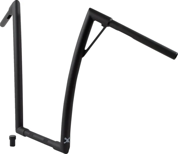 Guidon Handlebar Louie 19 T BLK Burly Brand - vue 2