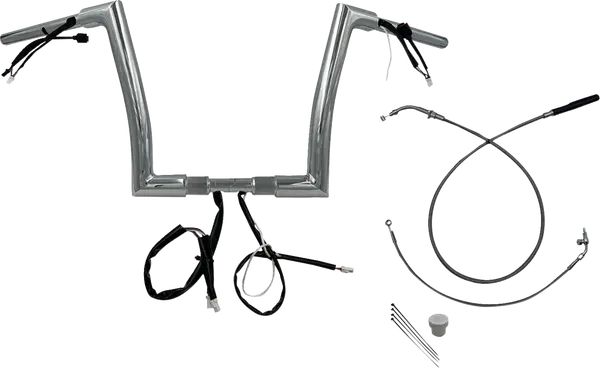 Guidon Flat Top 1-1/2" EZ Install FAT BAGGERS INC.