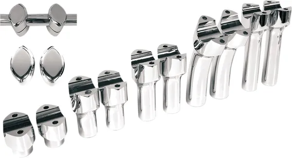Rehausses de guidon Big Buffalo Drag Specialties - vue 3