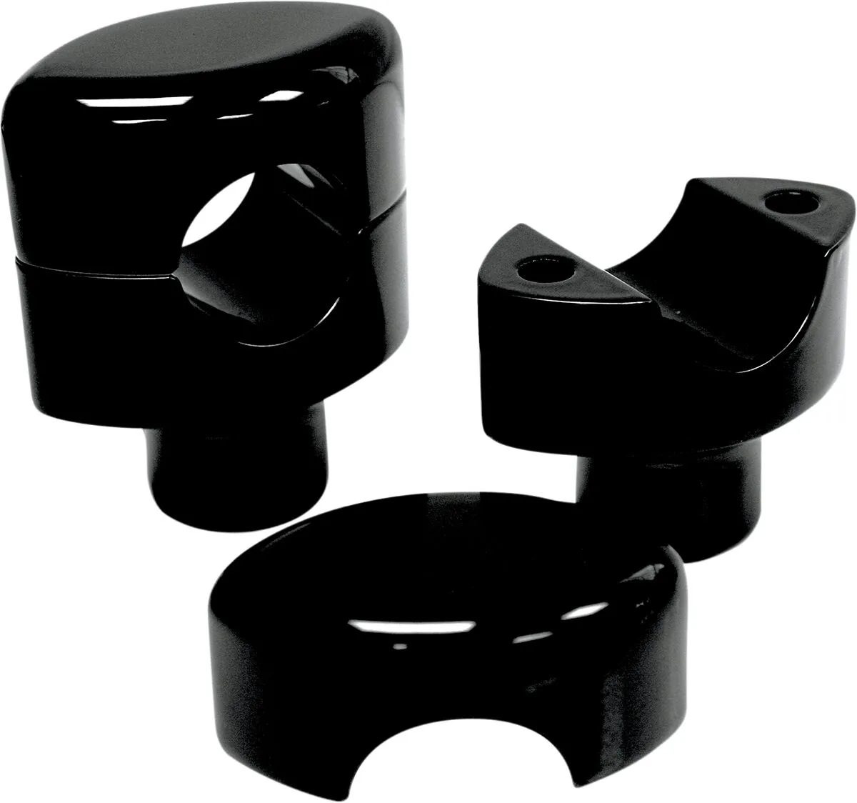 Rehausses de guidon Hefty Smooth LA CHOPPERS pour guidons 1-1/4"