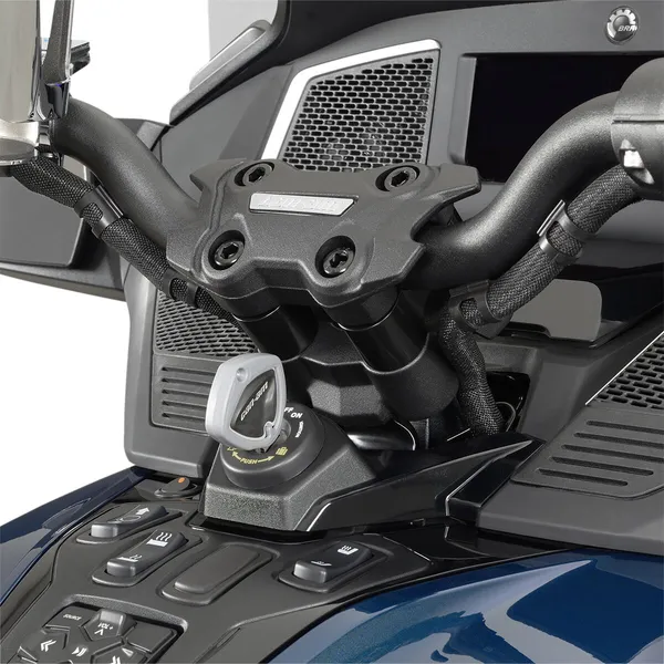 Rehausseur de guidon KT Spyder Show Chrome - vue 2