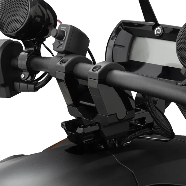Rehausses de guidon Ryker SHOW CHROME - vue 2