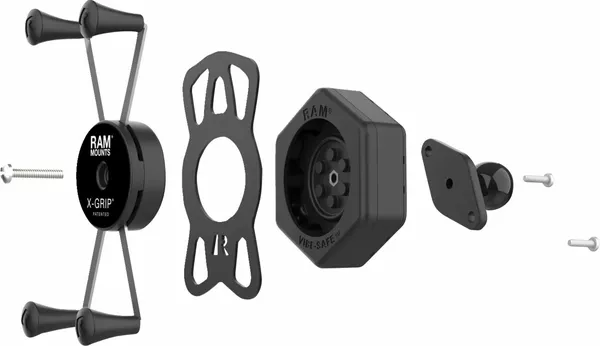 Kit X-Grip avec Vibe Safe RAM Mounts - vue 4