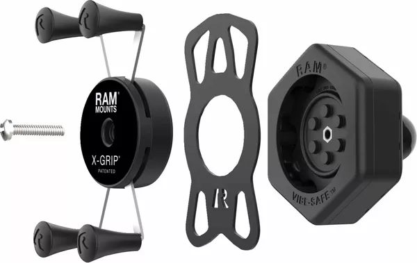 Kit X-Grip avec support anti-vibration RAM Mounts - vue 4