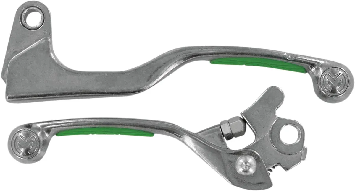 Kit complet leviers MOOSE OFFROAD HARD-PARTS vert - vue 2
