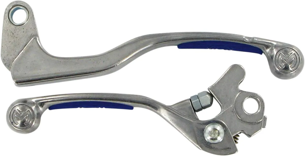 Ensemble leviers de frein MOOSE OFFROAD HARD-PARTS bleu YZ - vue 2