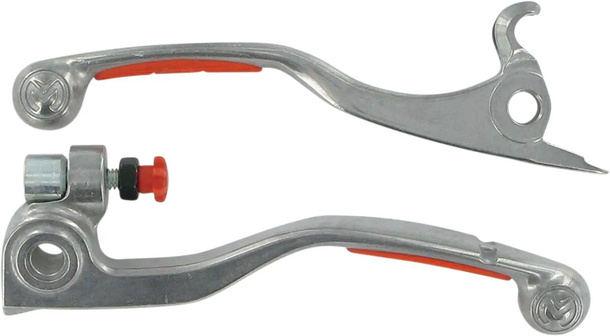 Leviers KTM orange MOOSE OFFROAD HARD-PARTS - vue 2
