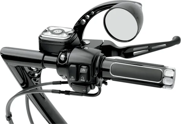 Leviers slot noirs 96-17 BT Drag Specialties - vue 3