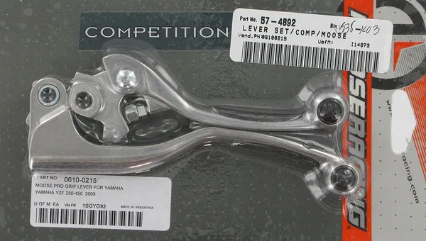 Moose Offroad Hard-Parts Ensemble Leviers Complet Noir YZ - vue 6