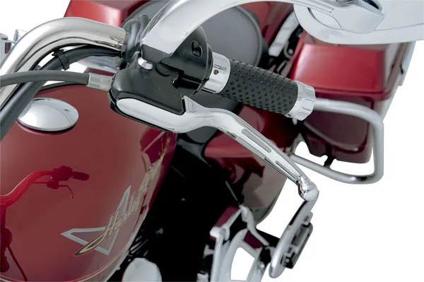 Leviers d'embrayage Chrome DRAG SPECIALTIES 08-13 FLT - vue 2
