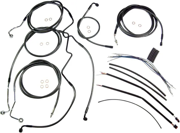 Kit d'installation guidon Black Pearl™ Designer MAGNUM SHIELDING - vue 2