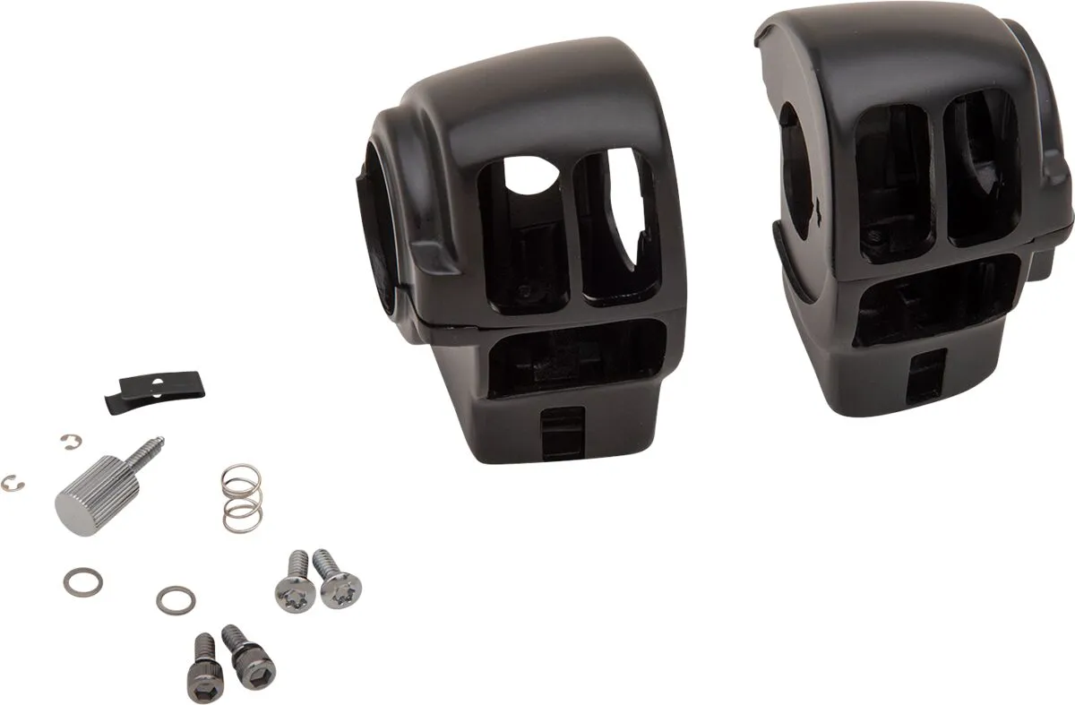 Kit de boîtiers d'interrupteurs pour guidon DRAG SPECIALTIES