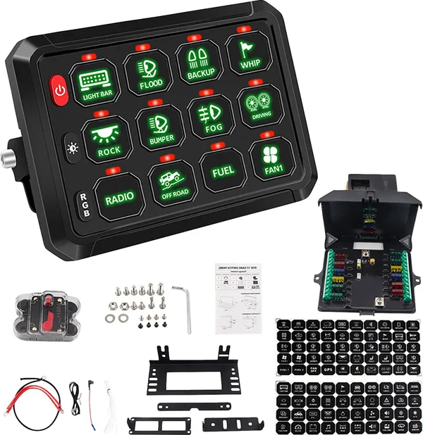 Tableau de bord Moose Offroad Hard-Parts - vue 2