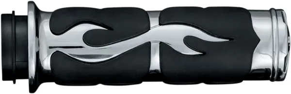 Grips ISO Flame Kuryakyn HD 82-UP Cab - vue 3