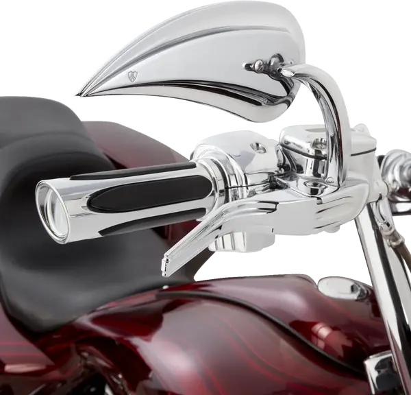 Poignées Arlen Ness Deep Cut Comfort FLH - vue 2