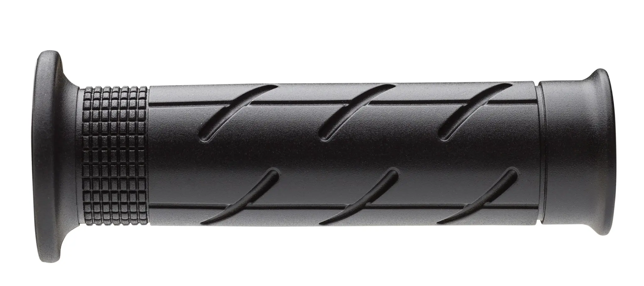 Revêtement poignée Domino moto ON road style Honda noir closed end 120 mm (paire)