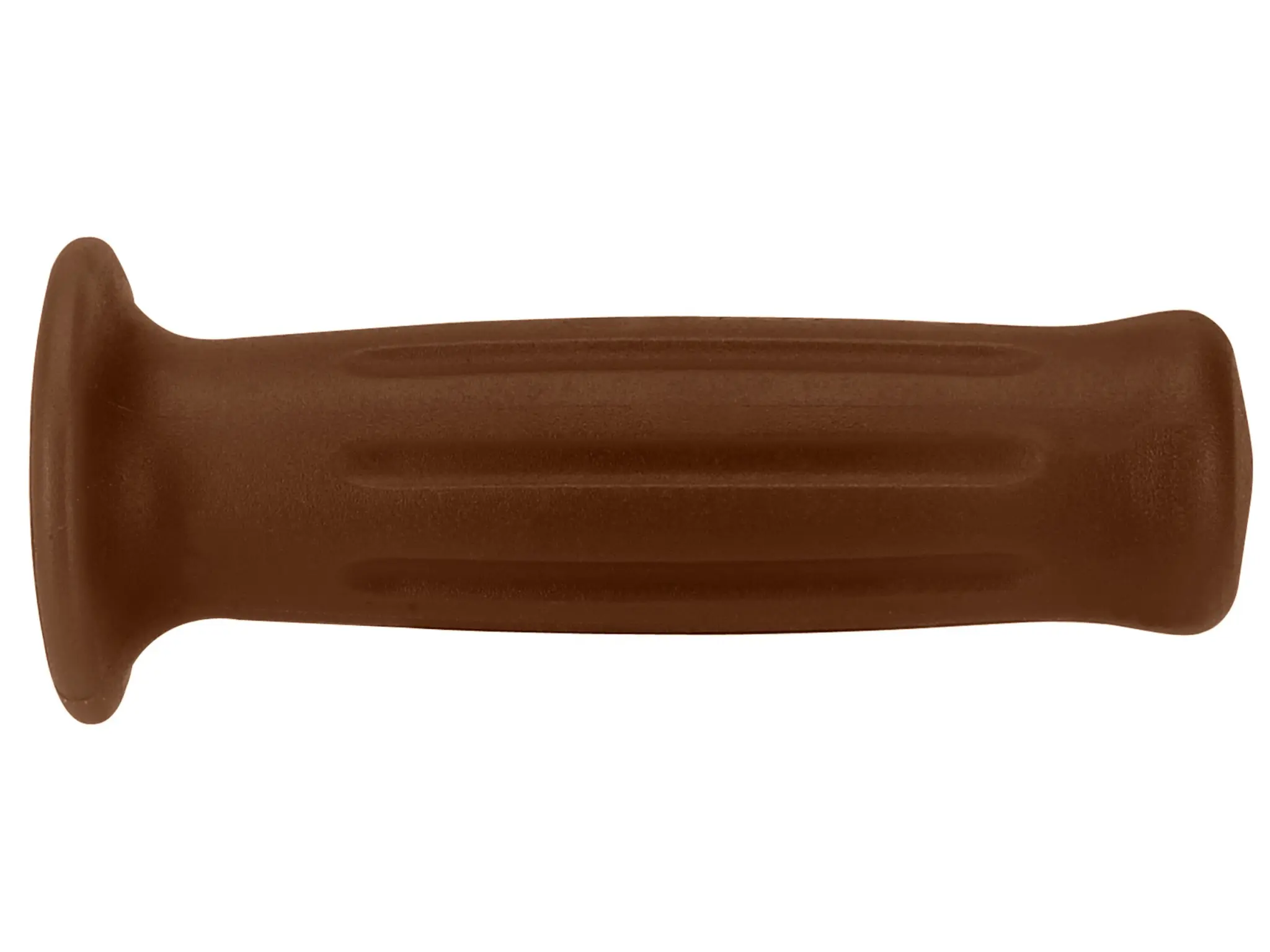 Paire de poignées Domino barrel marron