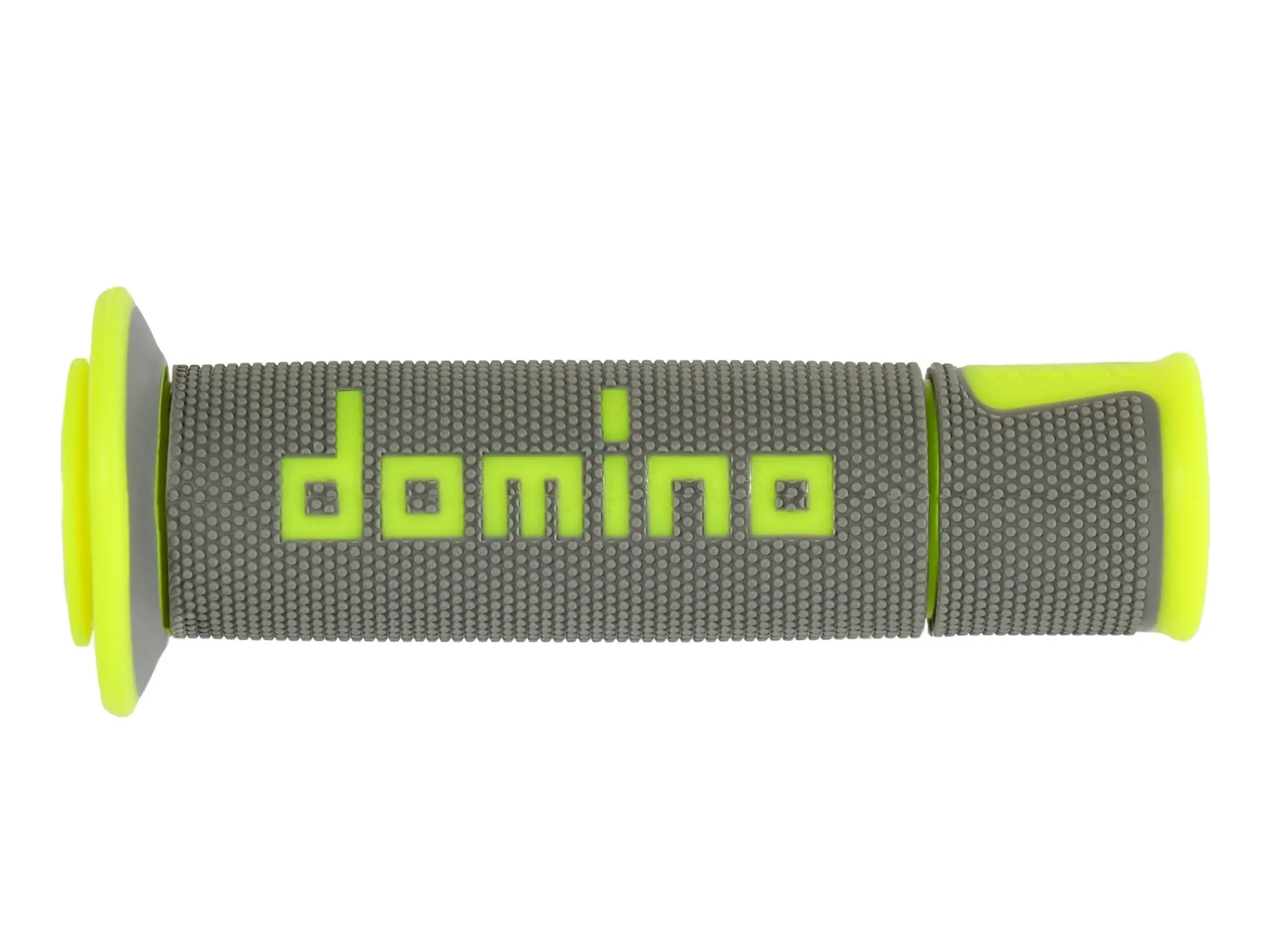 Revêtement poignée Domino A450 gris-jaune fluo 120-125 mm (paire) - vue 2