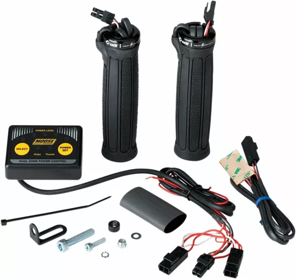 Kit de poignées chauffantes Dual Zone MOOSE OFFROAD FOUR WHEEL pour quads