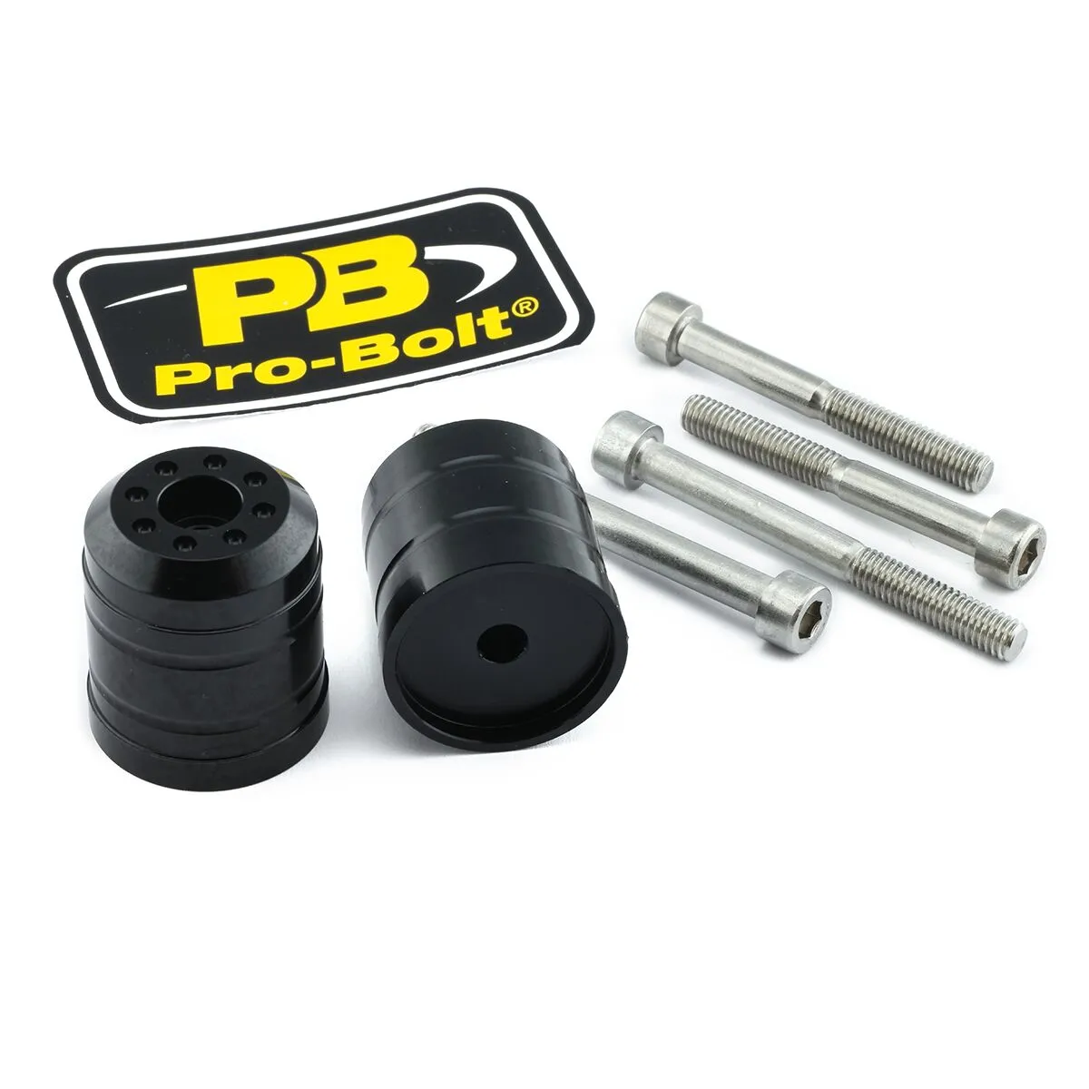Embouts de guidon PRO BOLT noir