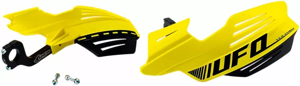 Protège-mains UFO Vulcan jaune - vue 2