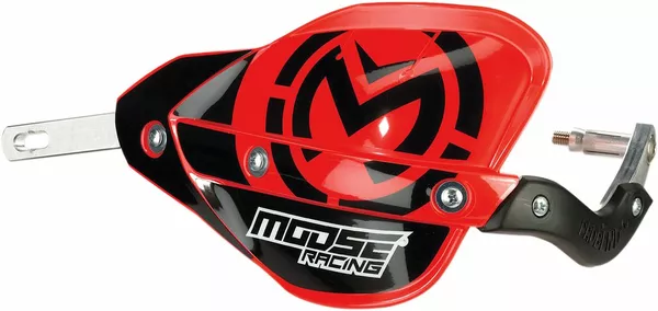 Protège-mains Moose Offroad Hard-Parts Probend rouge - vue 2