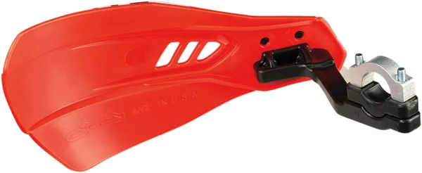 Protège-mains Qualifier rouge Moose Offroad Hard-Parts - vue 3