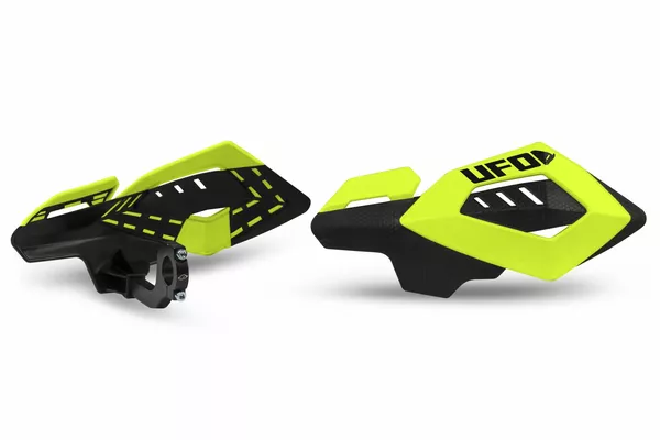 Protège-mains UFO Handguards arches FL jaune - vue 2