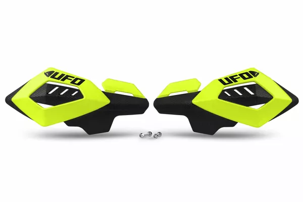 Protège-mains UFO Handguards arches FL jaune - vue 3